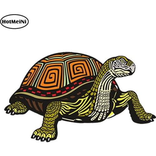 HotMeiNi Car Styling Car Sticker Vinyl Sticker Decal iPad Laptop Car Bike Tortoise Girls Gift Waterproof Accessories 13cm x 7cm