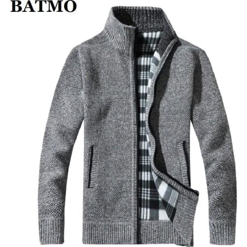 Мужские кардиганы на молнии Batmo China At AliExpress