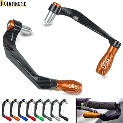 For DUCATI Monster 996 SPS 996B 996R 1999 1998 2000 2001 2002 Motorcycle Brake Clutch Lever Guard Protectors Handlebar Aluminum