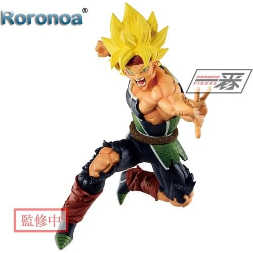 RORONOA Original Banpresto ICHIBANSHO FIGURE D B Z Super RISING SSJ Bardock Action Figure Collectible Model Figurals Brinquedos
