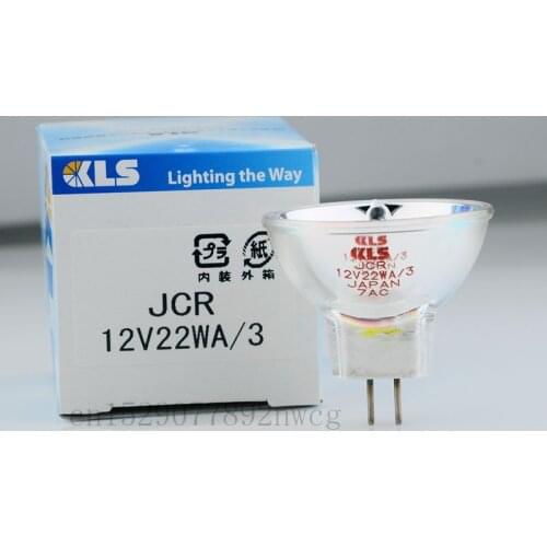 KLS JCR 12V 22W halogen bulb KLS A/3 GZ4 Olympus Microscope light source lamp JCR 12V22W A/3