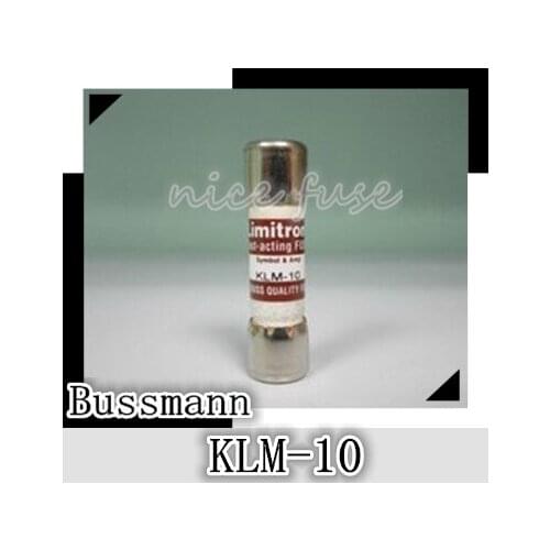 US imports of fast-acting fuse COOPER Bussmann ceramic fuse KLM-10 600V 10A
