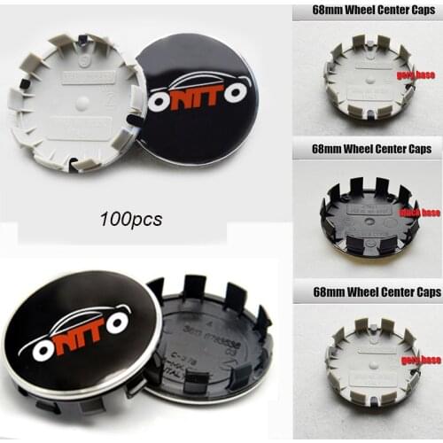 Wholesale 100pcs Car Wheel Center Hub caps Rims Logo Emblem for 1 3 5 7 X3 X5 M3 M5 90 F10 F30 68mm 10pin Car Wheels hubCaps