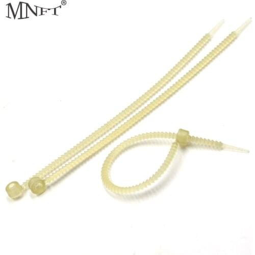 MNFT 20Pcs Carp Fishing PVA Tie Carp Fishing PVA Ties Bait Rig Accessory Water-Soluble Tightening Belt Fishing Terminal Tackles