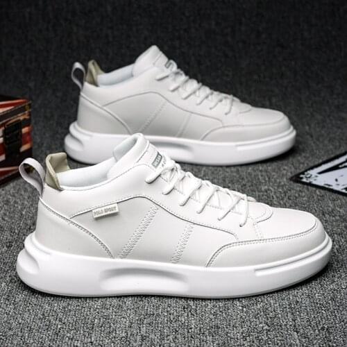 Fashion outdoor basketball running sports trendy men must-have casual sneakers Korean fashion mens high-top casual sneakers