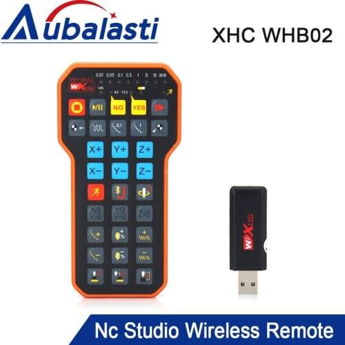 NC Studio USB Wireless Remote Control Handle WHB02 Weihong DSP Control Handle CNC Router For CNC Engraving and Cutting Machine