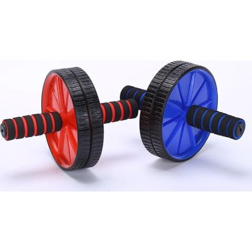 New Double Wheels Abdominal Exercises Latissimus Dorsi Fitness Equipment Push Up Combination Equipment Fitness Equipment