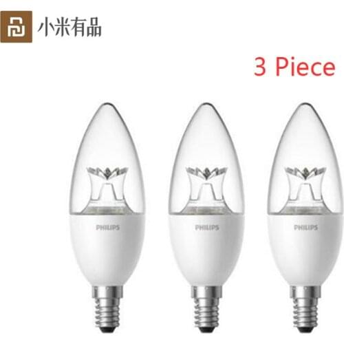 New Original Youpin Smart Candle Shape LED Lamp E14 Bulb light 3.5W 0.1A 220-240V 50/60Hz Wifi Remote Control For Mi home App