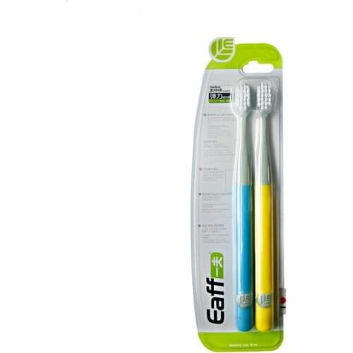 New Direct Selling Adults Manual Toothbrush Cotton Elastic 2202 Clean Adult Soft-bristle Lovers (Color random)