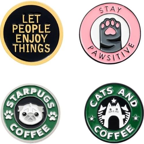 Cute Badges Anime Brooches Decorative Pins For Clothes Vintage Enamel Badges Metal Brooch Lapel Pin On Backpack Womens Badges
