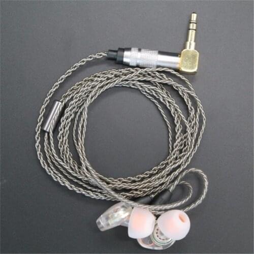 Replacement Upgrade Cable MMCX Cable Plated Wire Cords Line for WESTONE W10 W20 W30 W40 W50 W60 W80 ES10 ES20 ES30 ES50 ES60