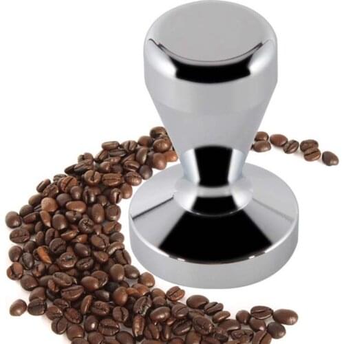 Coffee Tamper 51mm Espresso Tamper 51mm Aluminum Alloy Coffee Mat Stainless Steel Coffee Pull Flower Cup-35