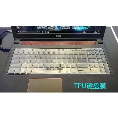 Ultra Thin TPU Keyboard Protector Cover Skin for Dell Inspiron 15MR-3728L 15MR-1328L Ins 15MR-1528L Ins15LR-1328B/1308B
