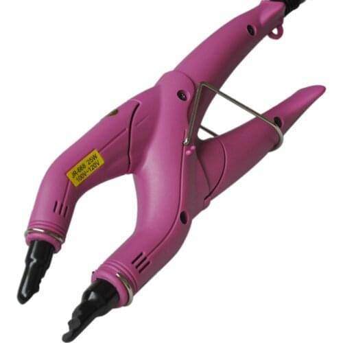 Adjustable Temperature Loof Hair Extension Iron Keratin Bonding Hair Extension Tools Sleek Lightweight Prossional Salon Model