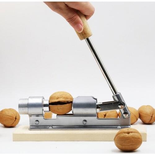 1PC Nutcracker Crack Almond Tongs Nut Hazelnut Hazel Pecan Heavy duty Walnut Cracker Hazelnut Machine Kitchen Clamp Clip Tool