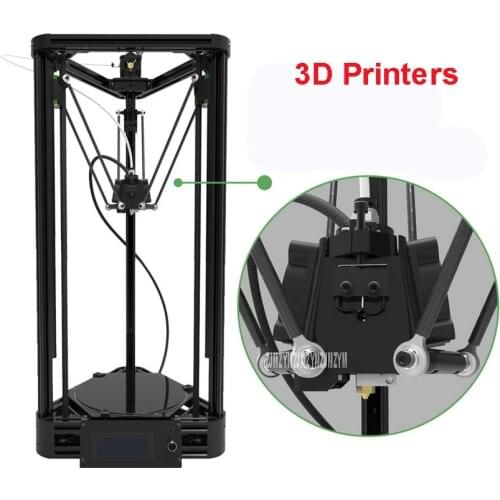 100-240V K800 track 3d printer DIY injection version of delta parallel arm pulley version with warm bed power 360W 20-100mm/s