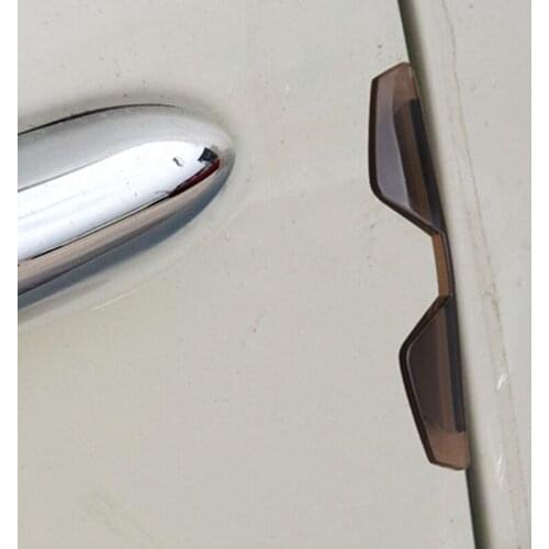 4pcs Universal Car Door Edge Guards Protector Bumper Car Anti-collision Strips for Opel Kia Hyundai