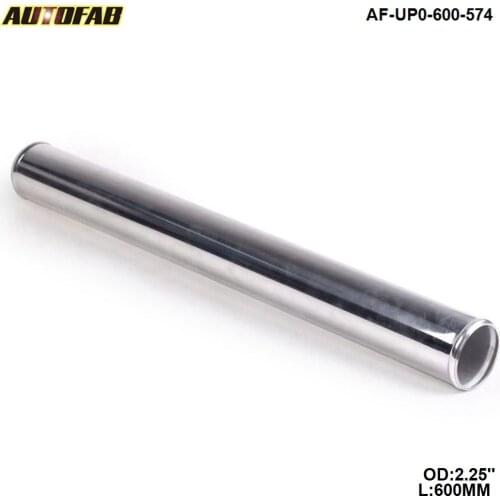 57mm 2.25"Aluminum Exhaust/Downpipe/Intercooler DIY Piping Pipe Straight L:600 mm For Honda Civic EK 99-00 AF-UP0-600-57