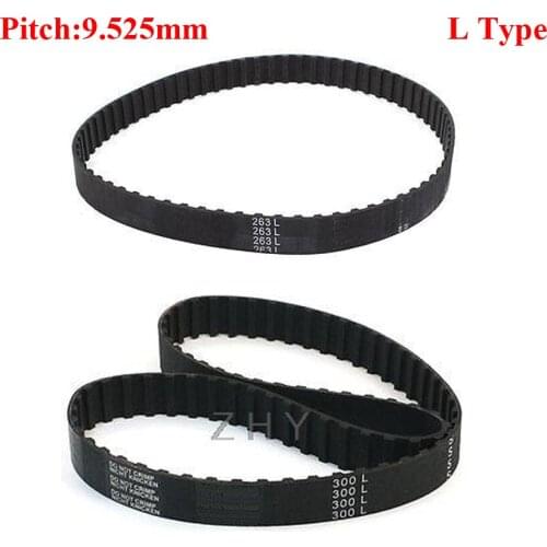 791L 804L 813L 211 214 217 Tooth 2009.78mm 2038.35mm 2066.93mm Long 20mm 25mm Width 9.525mm Pitch Cogged Synchronous Timing Belt