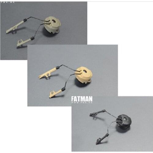 FMA Helmet Accessories Sordin Type Headset Holder Fast Helmet Rail Adapter Set BK/DE/FG