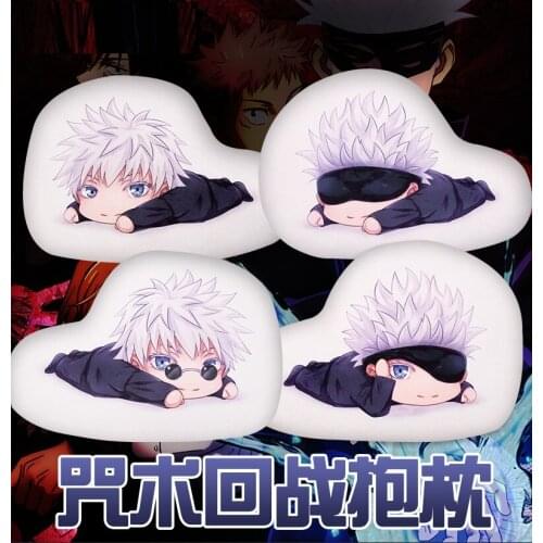 Anime Jujutsu Kaisen Gojo Satoru 50cm Toys Doll Stuffed Toy Soft Pillow Cushion Plush #7396 Children Gift