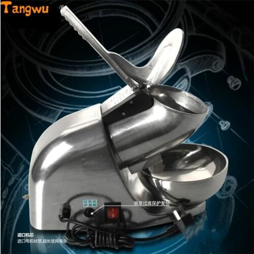 Free shipping Commercial electric snowflakes ice crusher shaved ice machine Ice Crushers NEW