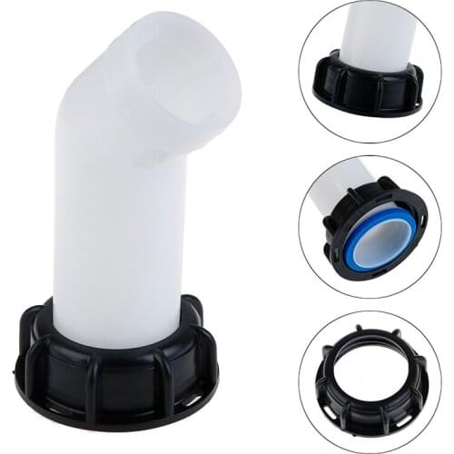 For Home Garden Water Connectors Thread IBC Tank Adapter Extension Drain Spout Hose IBC Water Tank Nozzle Tap Cap Valve Fitting