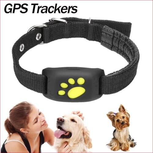 Dogs Pet Mini GPS Tracker Dog Cat Personal Locator Anti-Lost Tracking Device Voice Monitor GSM GPRS Online Free Website APP