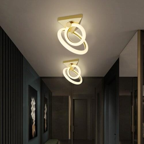 New Arrival Modern chandelier led For Bedroom Aisle balcony led avize Home Furnishing led Chandelier Lighting fixtures