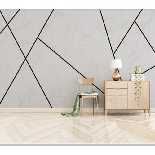 Papel de parede Modern abstract geometric line wallpaper mural,living room kitchen tv wall bedroom wall papers home decor