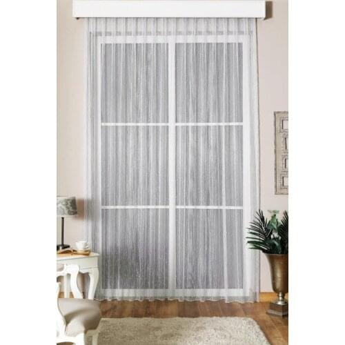 Solid Color Tulle Curtains For Living Room Kitchen Bedroom Simple Decorative Window