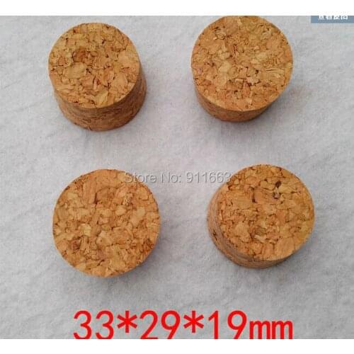 33mm*29mm*19mm size, 50pcs/lot! soft cork stopper for glass bottles,stopper,bung,wooden plug etc