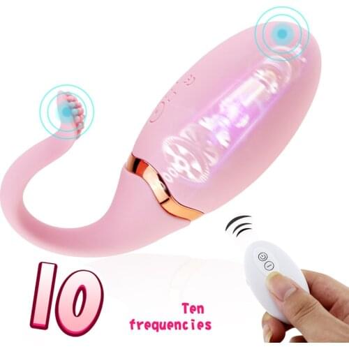 Silicone Vibrating Eggs Wireless Remote Vibrator Bullet Sextoys USB Charging Vagina Clit Stimulator Ball Cheap Sex Toy For Woman