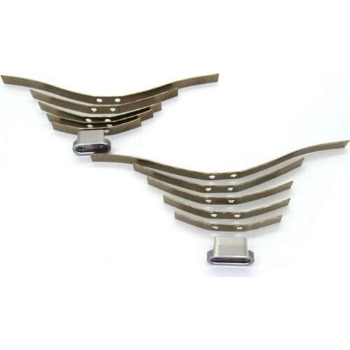 2 Pair Steel Shock Absorption Leaf Springs Suspension for WPL B14 B24 B16 B36 1/16 RC Truck Car Parts Accessories