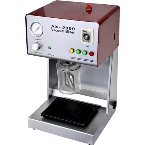 Dental lab equipment vacuum mixer for Plaster Investment mixing with vacuum pump