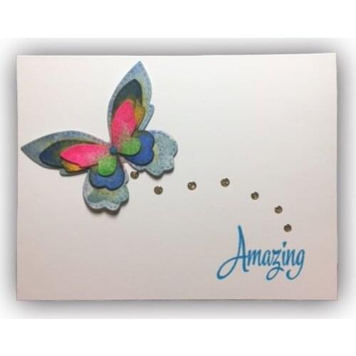 Butterfly Carbon steel Cutting Dies Stencil Craft for DIY Creative Scrapbook Cut Stamps Dies Embossing Paper Hand Craft