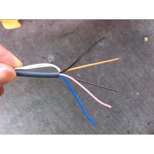 High flexible 5 core line signal line sensor induction switch using the outer diameter of 4mm special soft