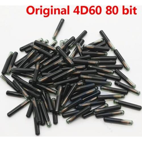 10pcs/lot Original 4D60 80Bit Chip 4D ID60 Super 80 Bit Glass Chip for Ford Connect Fiesta Focus Escape F150 F250 Mondeo Car Key