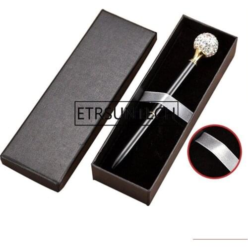 100pcs Black Office Pen Display Packaging Boxes blank Gift Jewelry Packaging Box pen packing box paper case