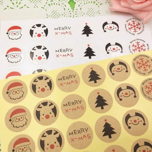 600pcs Paper thank you heart Circular Cursive writing design Sticker Labels Seals Gift stickers for Wedding Labels kraft sticker