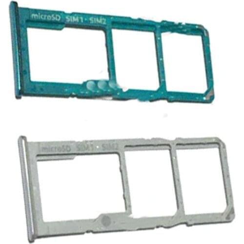 FOR Samsung A70 A705 Phone SIM Card Adapter SIM Card Tray Slot Holder Replacement Part