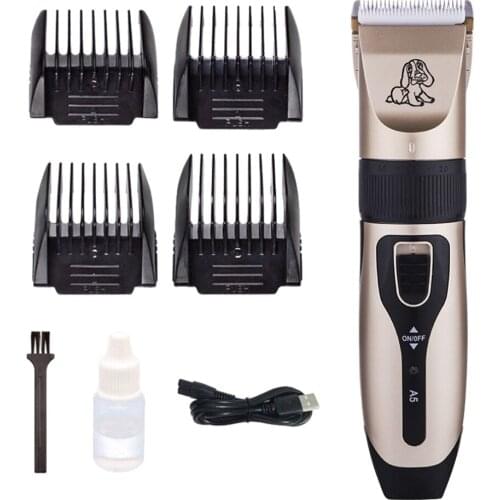 Electric Dog Shaver Clippers Pet Hair Trimmer For Dogs & Cats Grooming Kit