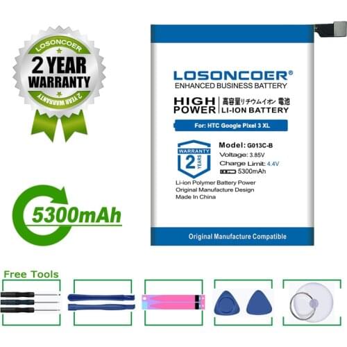 LOSONCOER Google Pixel 3 XL Batteries China