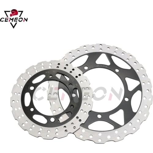 Motorcycle front brake disc and rear brake disc rotor For Kawasaki Ninja250 Ninja300 Ninja 250 300 Z Z250 Z300 EX300