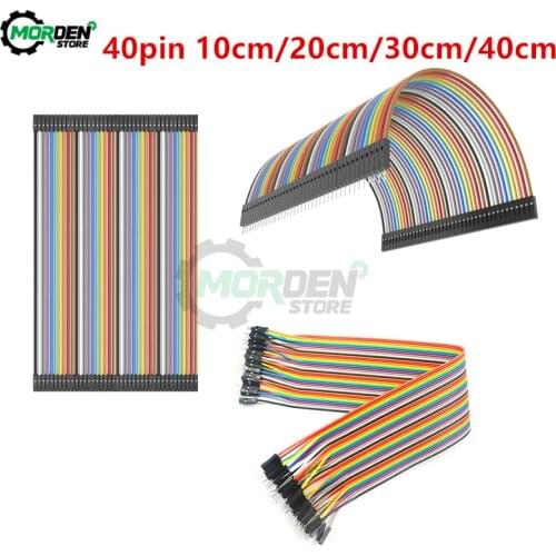 10cm/20cm/30cm/40cm 40Pin Dupont Line Male to Female/Male to Male/Female to Female Jumper Wire Dupont Cable DIY KIT for Arduino
