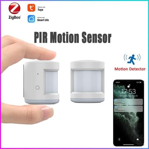 ZigBee3.0 Tuya Smart WIFI Motion PIR Sensor Detector Movement Sensor Smart Life/tuya APP Wireless Control Home Security System