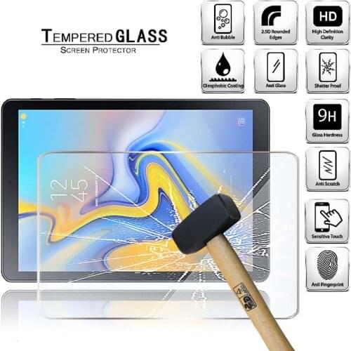 Tablet Tempered Glass Screen Protector Cover for Samsung Galaxy Tab A 10.5 T590 Tablet Computer Explosion-Proof Screen Film