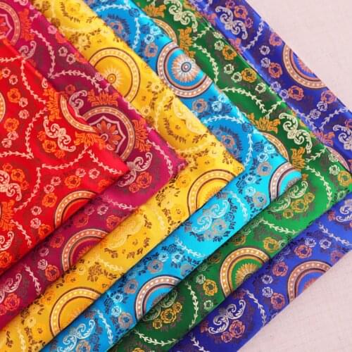 Brocade fabric sewing material fabric for cloth jacquard fabrics