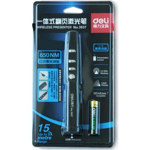 DL 3937 effective projection wireless electronic pen PPT infrared pointer teaching instruction pen pointer for office supplies