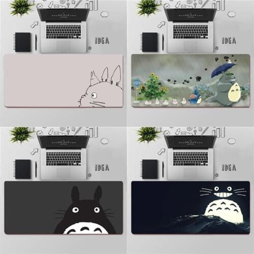 Kawaii Studio Ghibli Totoro Gaming Mouse Pad Large MousePad Gamer Mouse Mat Computer XXL Mouse Carpet Keyboard pad Desk Mat